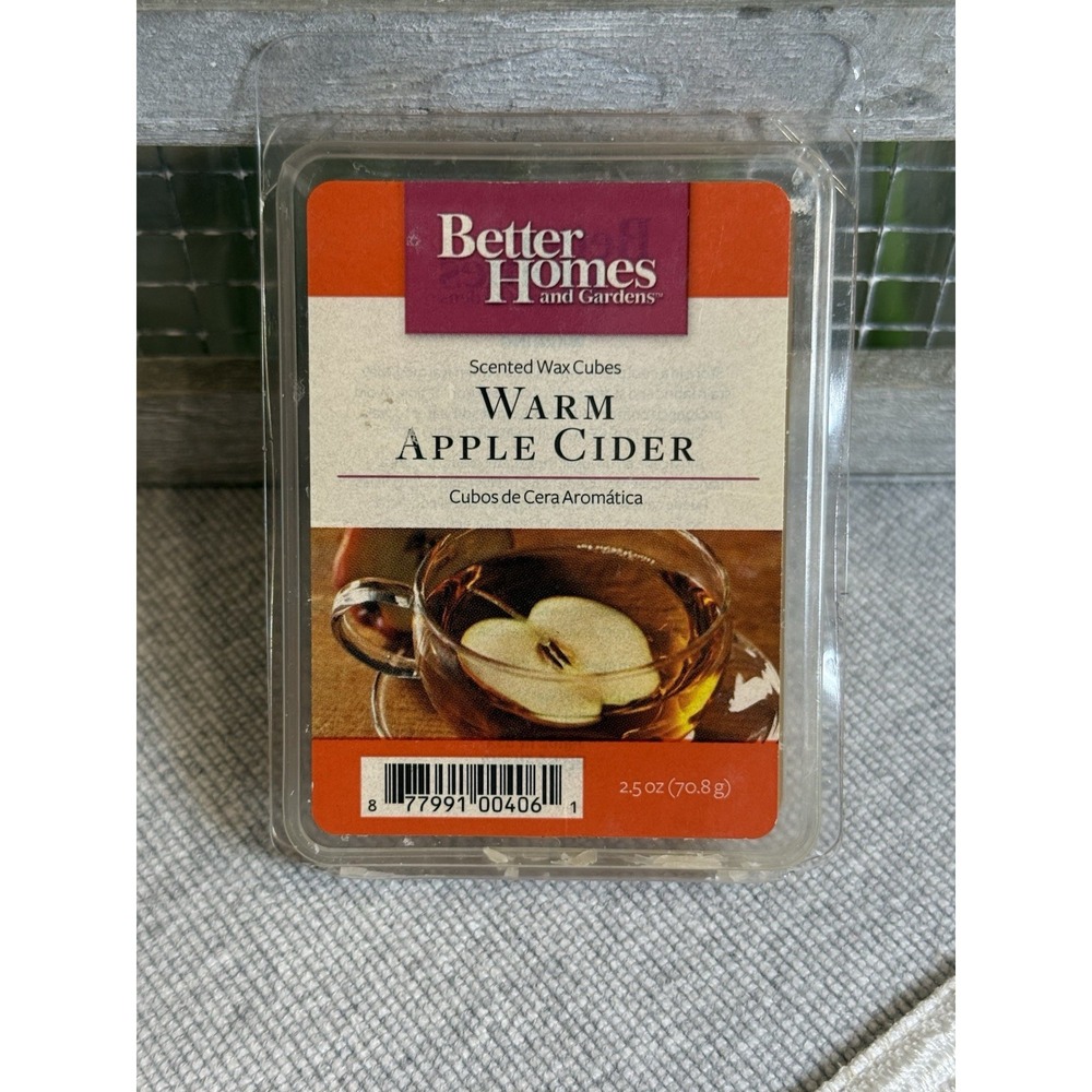 Better Homes and Gardens Simmering Apple Cider Scented Wax Cubes‎